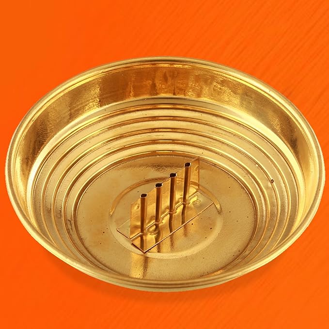 Agarbatti Stand with Ash Tray Catcher - 4 holes