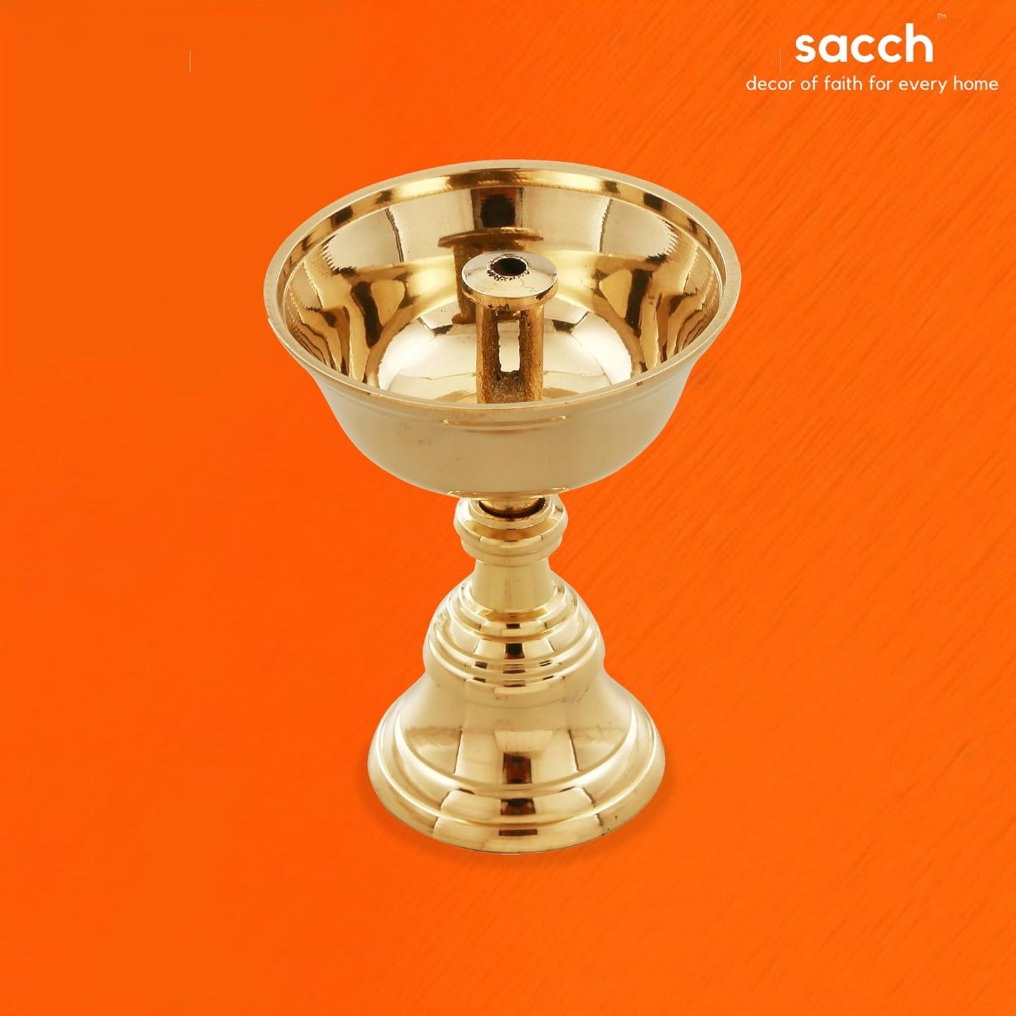 Brass Akhand Diya - Set of 2