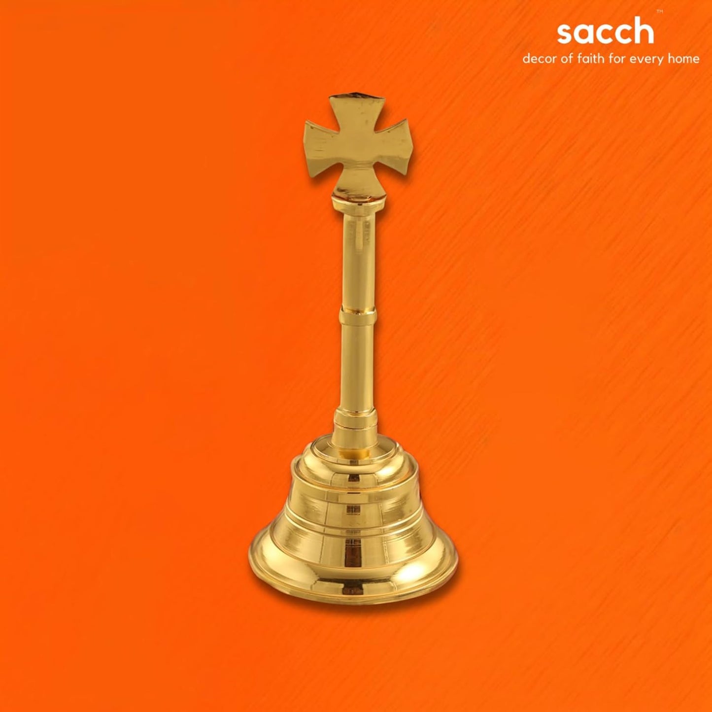 Brass Golden Church Bell