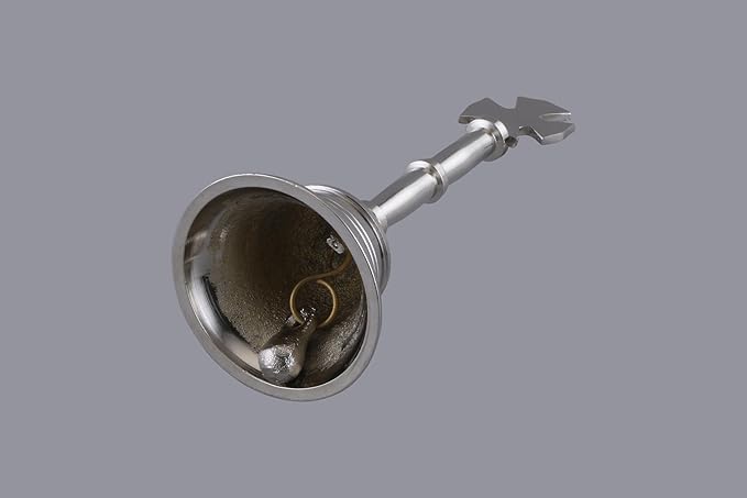 Brass Silver Cross Bell