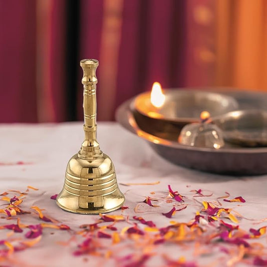 Brass Pooja Ghanti for Mandir & Prayer Room