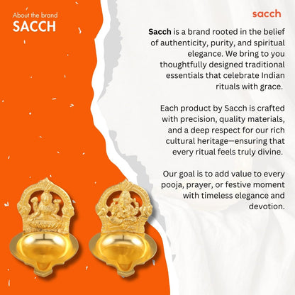 Lakshmi & Ganesh Diya Set