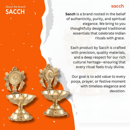 Shankh & Chakra Diya Set