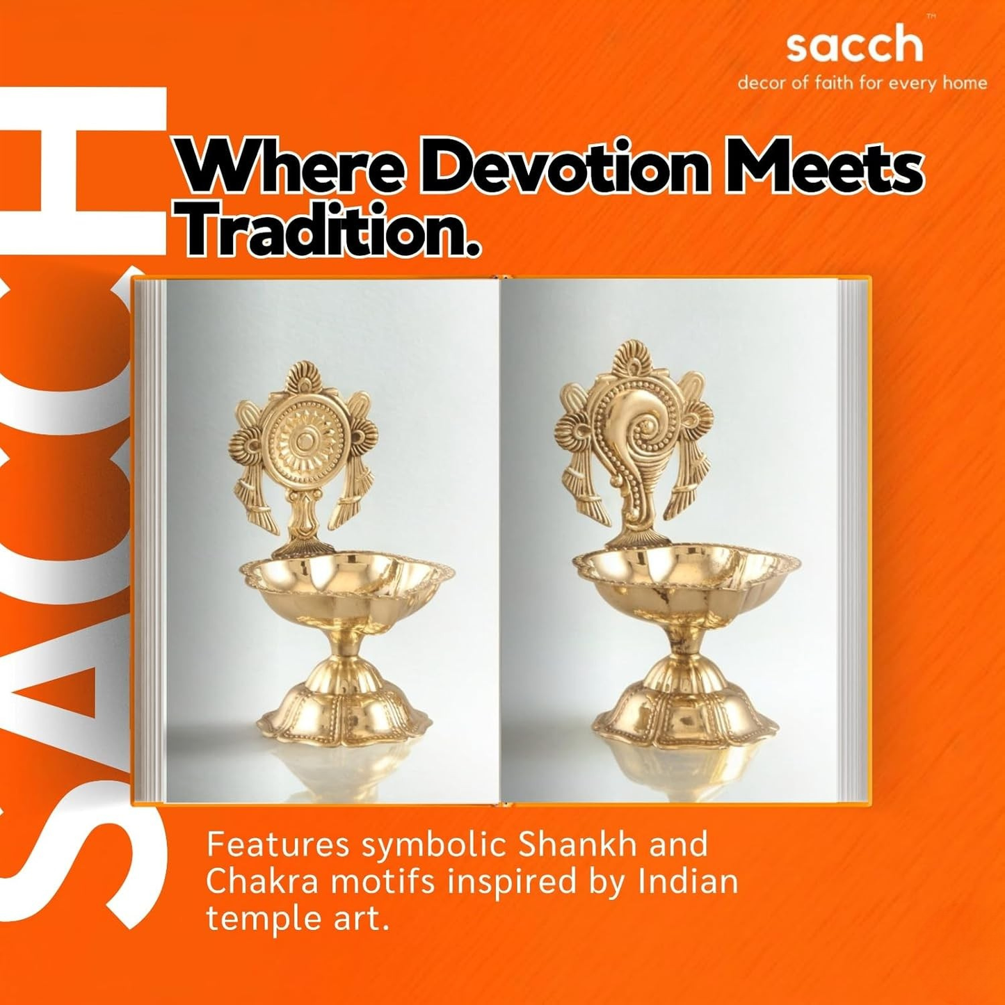 Shankh & Chakra Diya Set