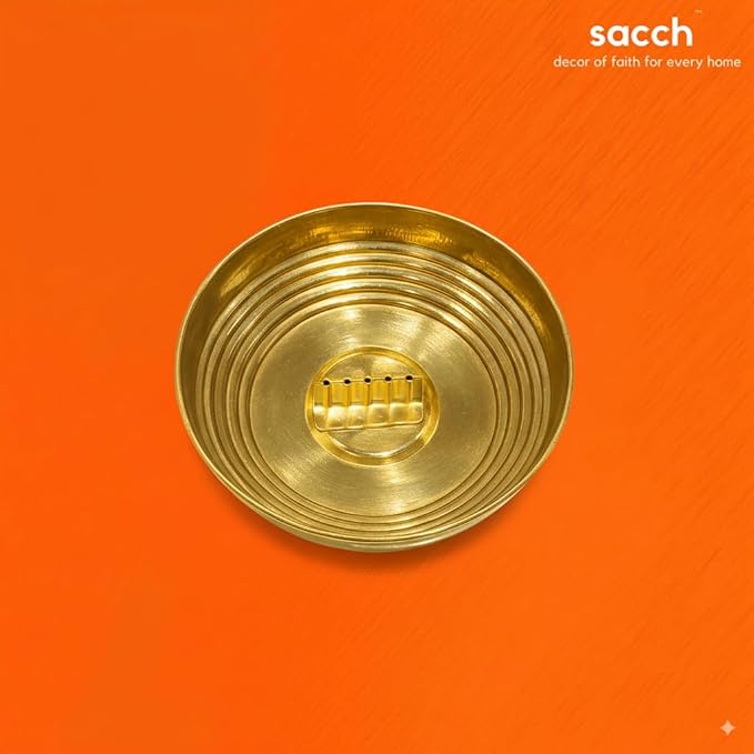 Agarbatti Stand with Ash Tray Catcher,Incense Stick Holder for Pooja Room and Office Space. (Large)