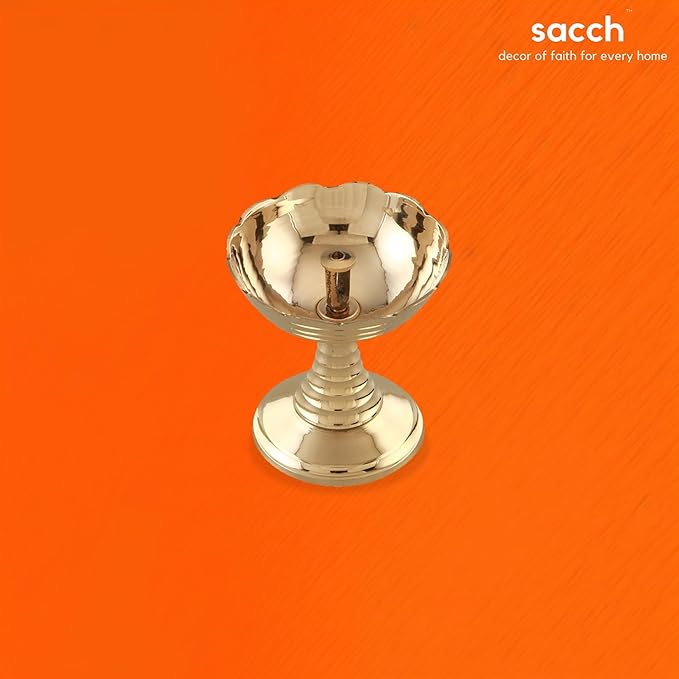 Brass Akhand Diya - 1 Piece